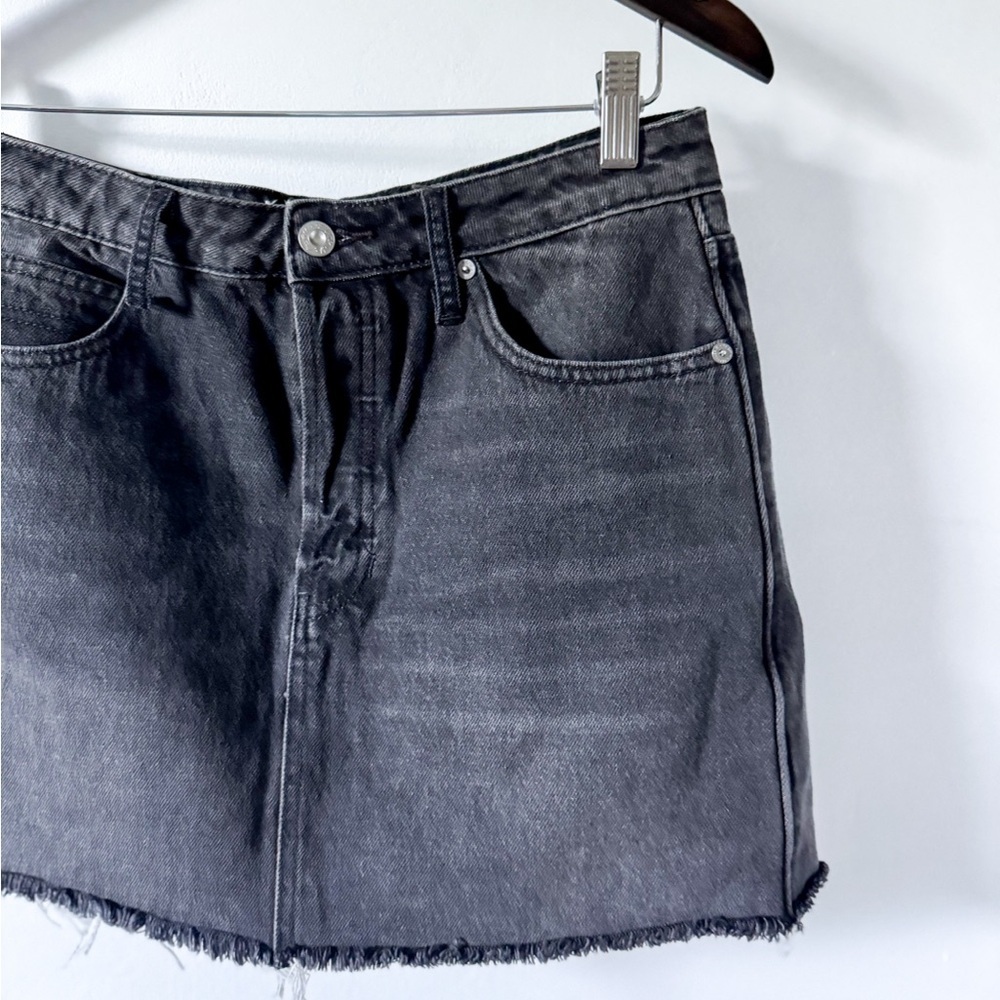 We The Free Button Fly Denim Skirt - Picture 3 of 7